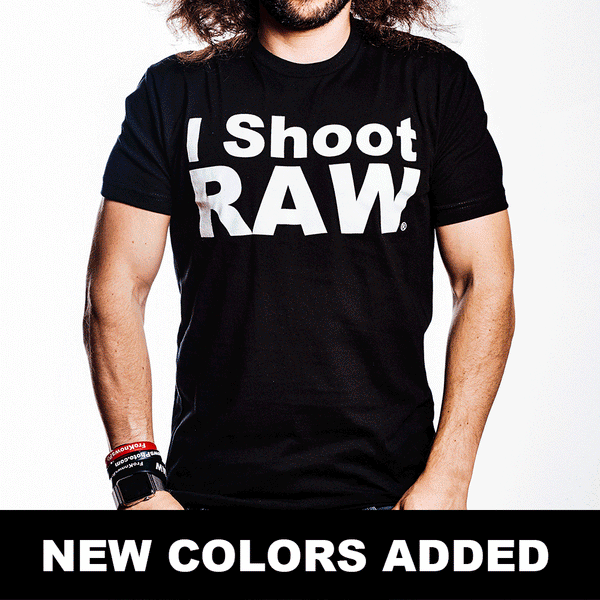 Original I SHOOT RAW Tee