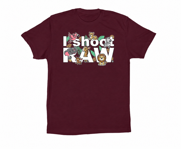 I SHOOT RAW Safari Edition Charity Shirt *Pre-Sale*